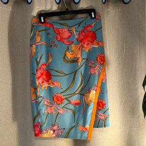 Vibrant colored skirt from ANTHROPOLOGY
